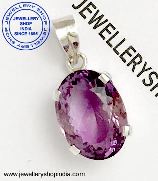 Amethyst Stone Pendant Design