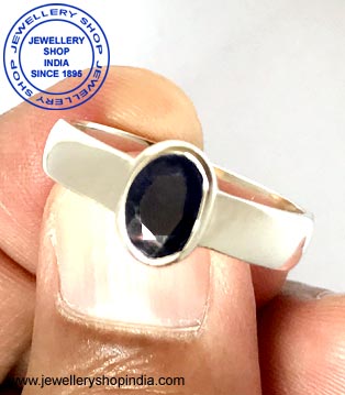 Black Onyx Stone Ring Design