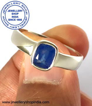 Blue Sapphire Gemstone Ring Design