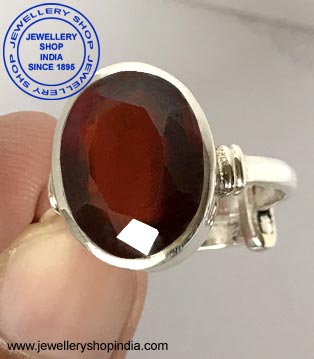 Gomed Stone Ring Design