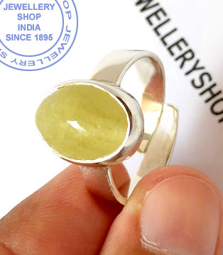 Jewellery Design Catseye Stone Ring in Silver
