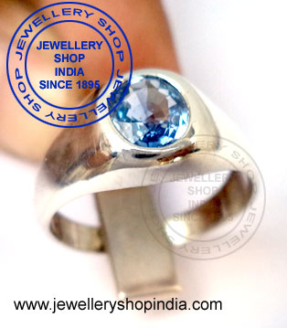 Blue Sapphire Gemstone Ring Design