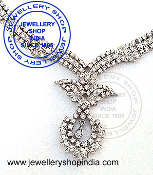 Natural Diamond Necklace Designs