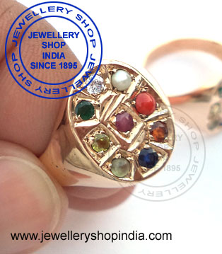 Navratna Gemstone Ring Designs