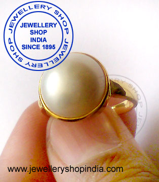 Pearl Gemstone Birthstone Ring Designs