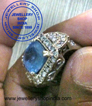 Blue Sapphire Gemstone Ring Design