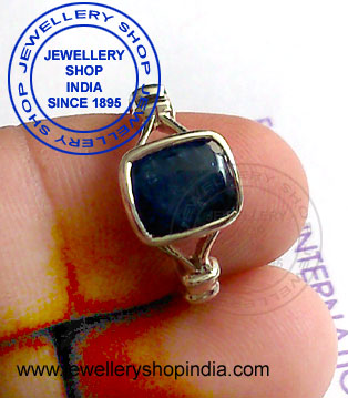 Blue Sapphire Gemstone Ring Design