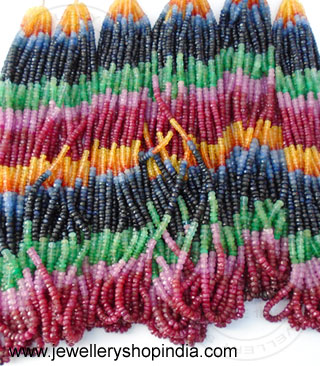 Natural Emerald Gemstone Beads Necklace Dealer