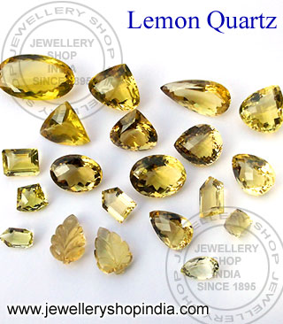 Real Lemon Quartz - Genuine Natural Semi Precious Gemstone