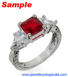 Ring Designs in Ruby Gemstone, Ladies Ring Designs, Ruby Ring Designs