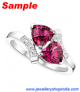 Ring Designs in Ruby Gemstone, Ladies Ring Designs, Ruby Ring Designs