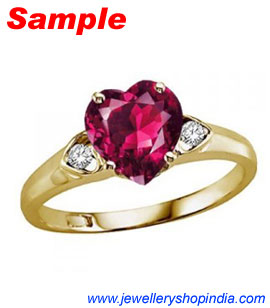 Ring Designs in Ruby Gemstone, Ladies Ring Designs, Ruby Ring Designs