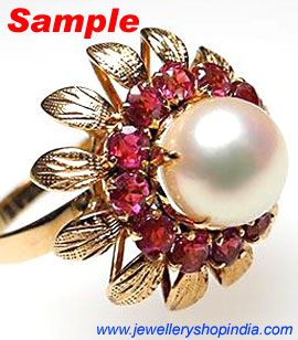 Pearl Moti Ring Designs