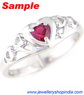 Ring Designs in Ruby Gemstone, Ladies Ring Designs, Ruby Ring Designs