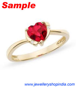 Ring Designs in Ruby Gemstone, Ladies Ring Designs, Ruby Ring Designs