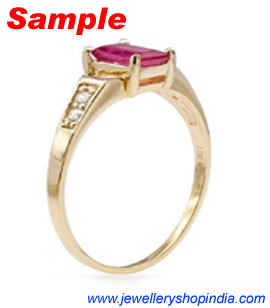 Gemstone Ring Designs Emerald Panna Ruby Diamond Ring Designs