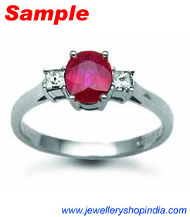 Gemstone Ring Designs Emerald Panna Ruby Diamond Ring Designs