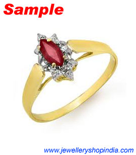 Gemstone Ring Designs Emerald Panna Ruby Diamond Ring Designs