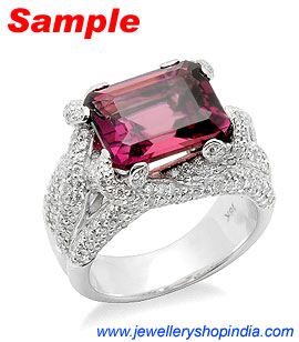 Ring Designs in Ruby Gemstone, Ladies Ring Designs, Ruby Ring Designs