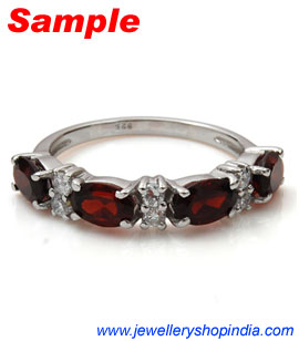 Ring Designs in Ruby Gemstone, Ladies Ring Designs, Ruby Ring Designs