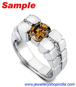 Yellow Sapphire Gemstone Pukhraj Ring Designs