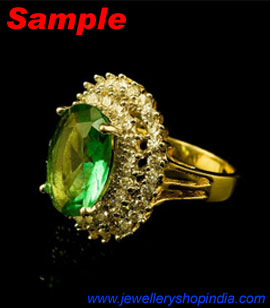 Ring Designs in Emerald Gemstone, Ladies Ring Designs, Emerald Ring Designs