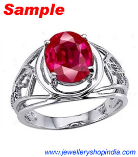 Ring Designs in Ruby Gemstone, Ladies Ring Designs, Ruby Ring Designs