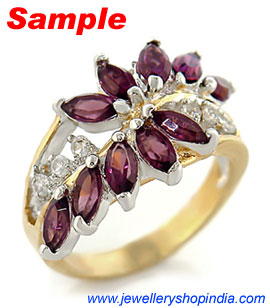 Ring Designs in Ruby Gemstone, Ladies Ring Designs, Ruby Ring Designs