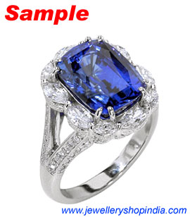 Tenzanite Gemstone Ring Designs