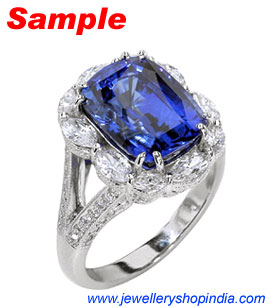 Tenzanite Gemstone Ring Designs