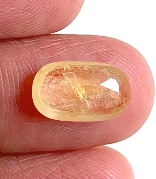 yellow sapphire stone, pukhraj stone thumbnail